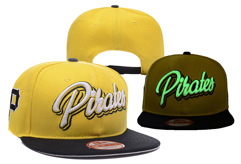 Pirates Team Logo Green Hat Adjustable Hat YD