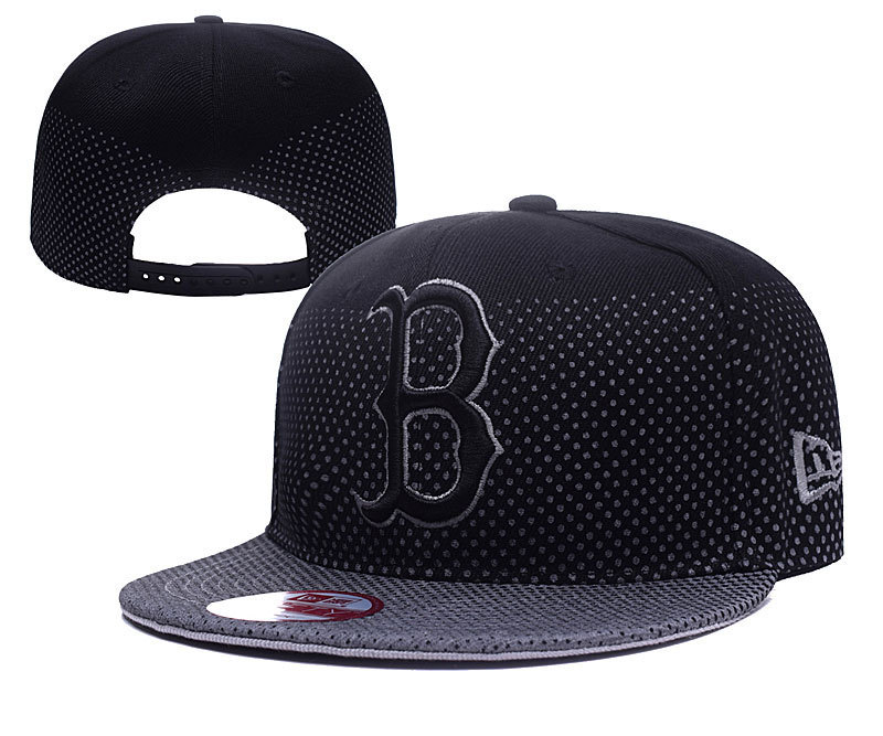 Red Sox Black Adjustable Hat YD