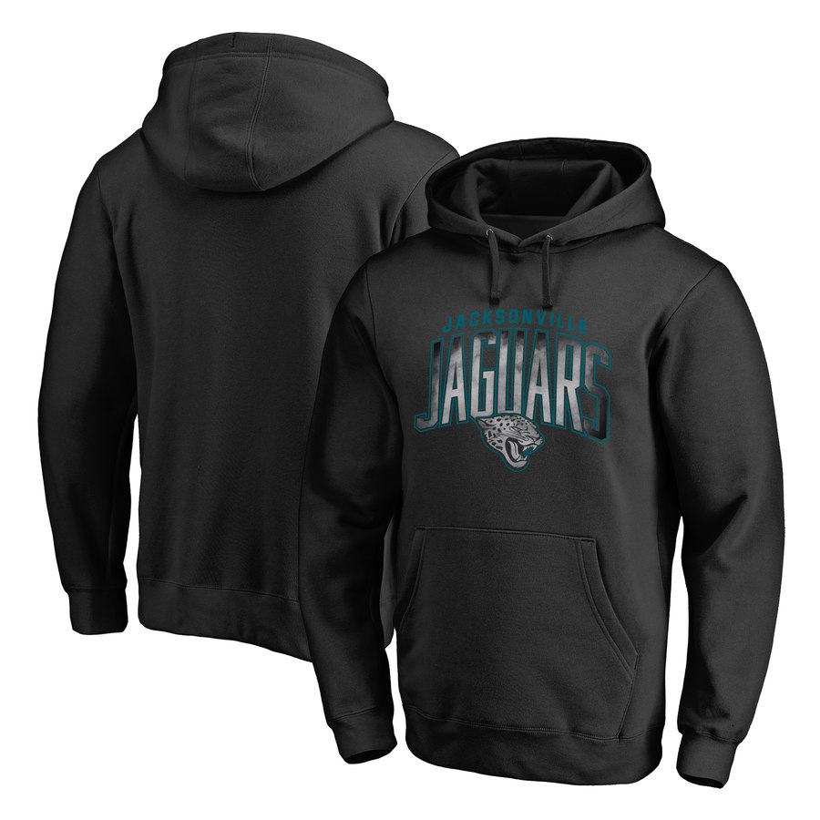 Jacksonville Jaguars NFL Pro Line by Fanatics Branded Arch Smoke Pullover Hoodie Black