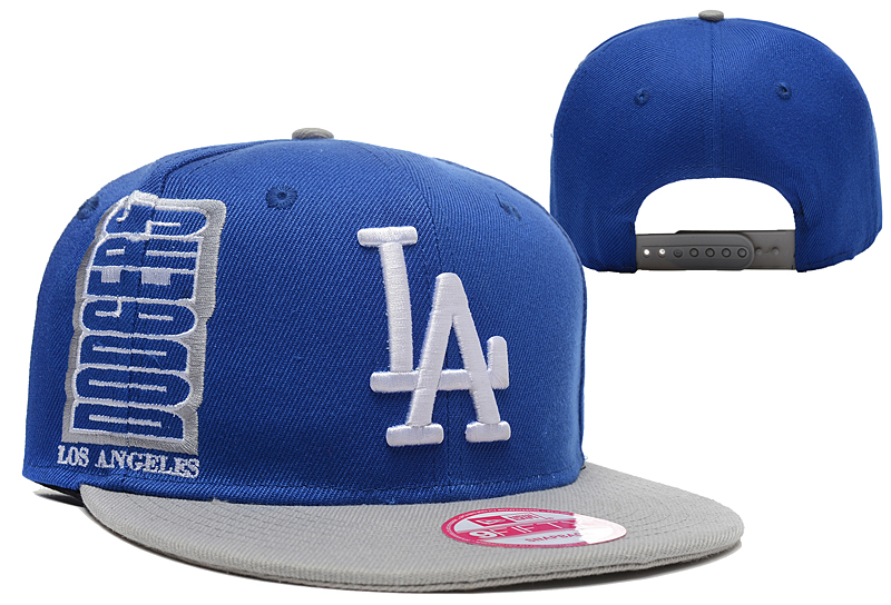 Dodgers Team Logo Royal Adjustable Hat LX