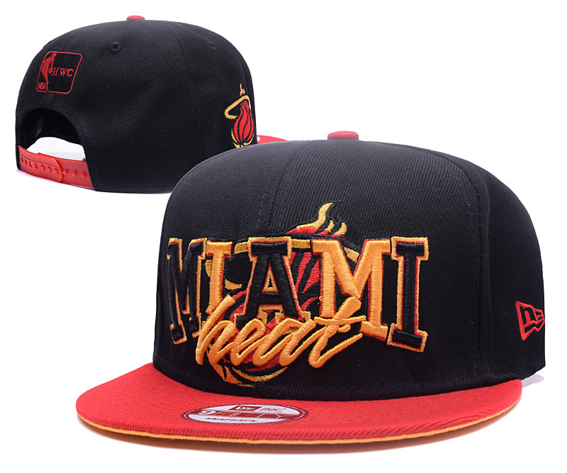 Heat Fresh Logo Black With Red Adjustable Hat GS