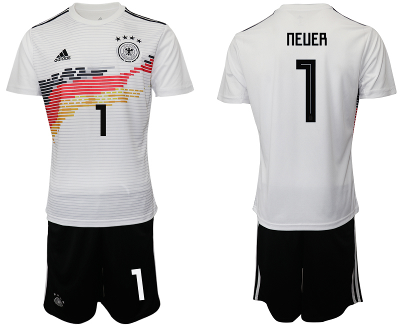2019-20 Germany 1 NEUER Home Soccer Jersey