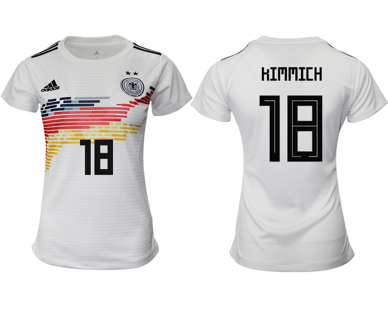 2019-20 Germany 18 HIMMICH Home Women Soccer Jersey