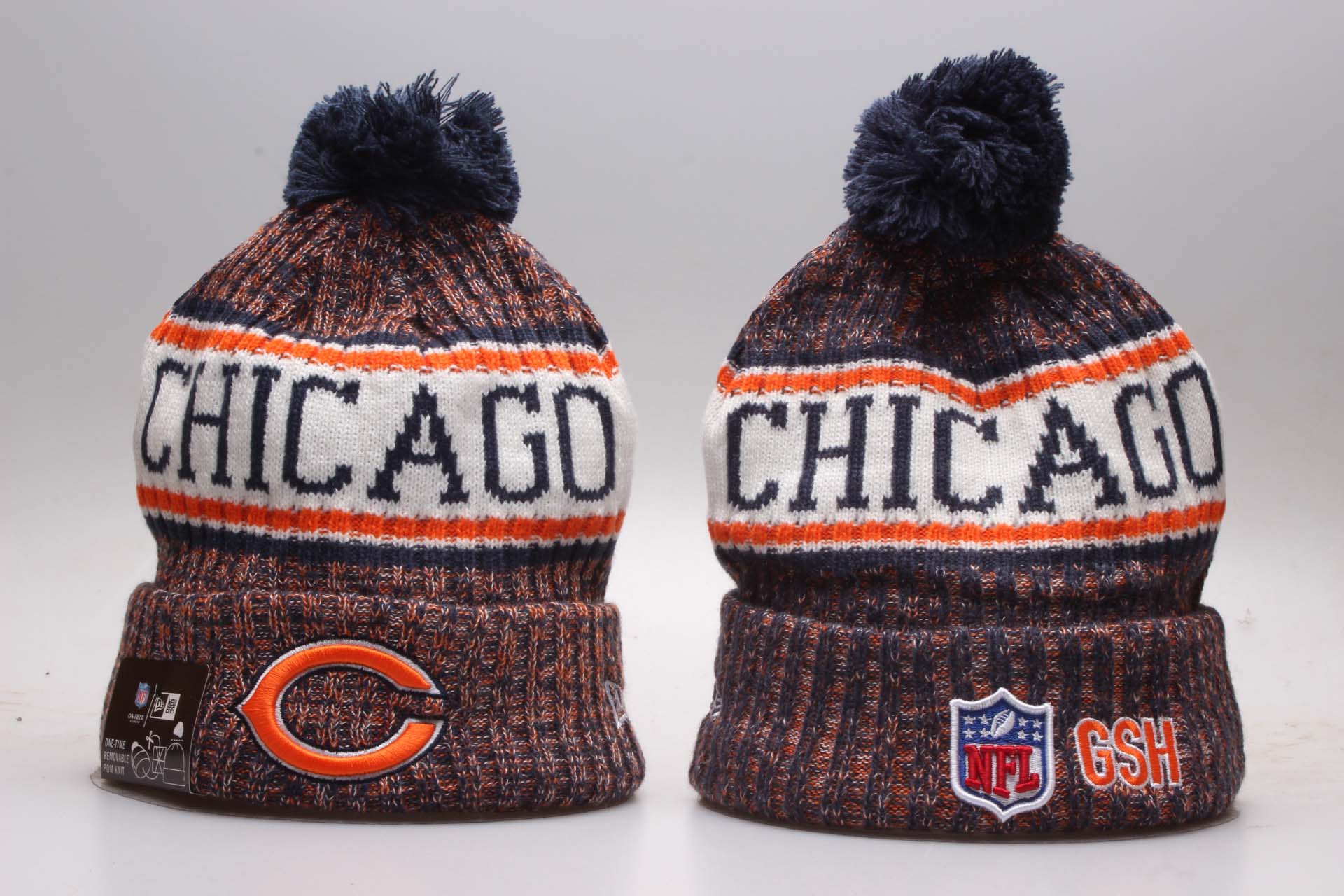 Bears Team Sideline Cold Weather Knit Hat YP