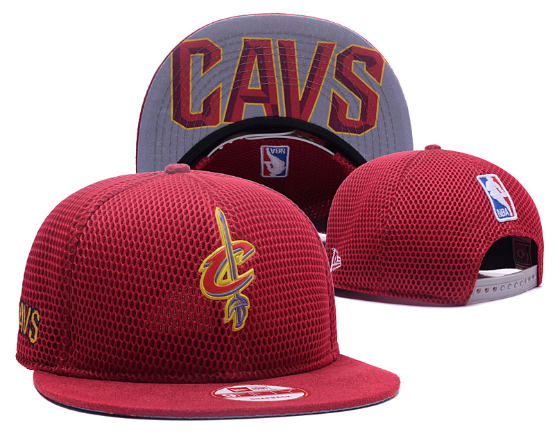 Cavaliers Fresh Logo Red Mesh Adjustable Hat GS