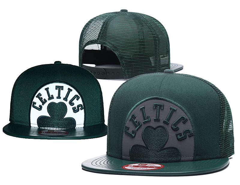 Celtics Team Logo All Green Adjustable Hat GS