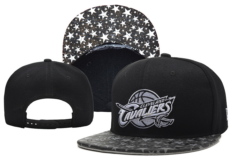 Cavaliers Team Logo Black With Star Adjustable Hat YD