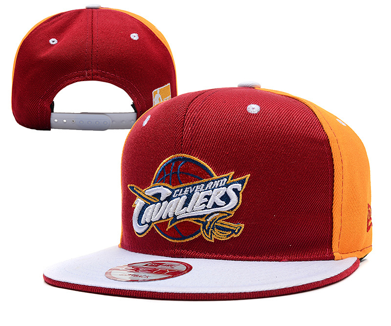 Cavaliers Team Red Yellow Adjustable Hat YD
