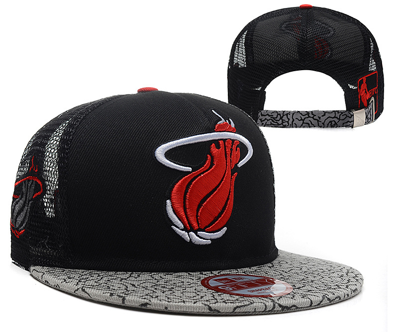 Heat Team Logo Black Special Adjustable Hat YD