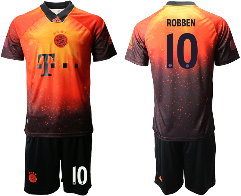 2018-19 Bayern Munich 10 ROBBEN FIFA Digital Kit Soccer Jersey