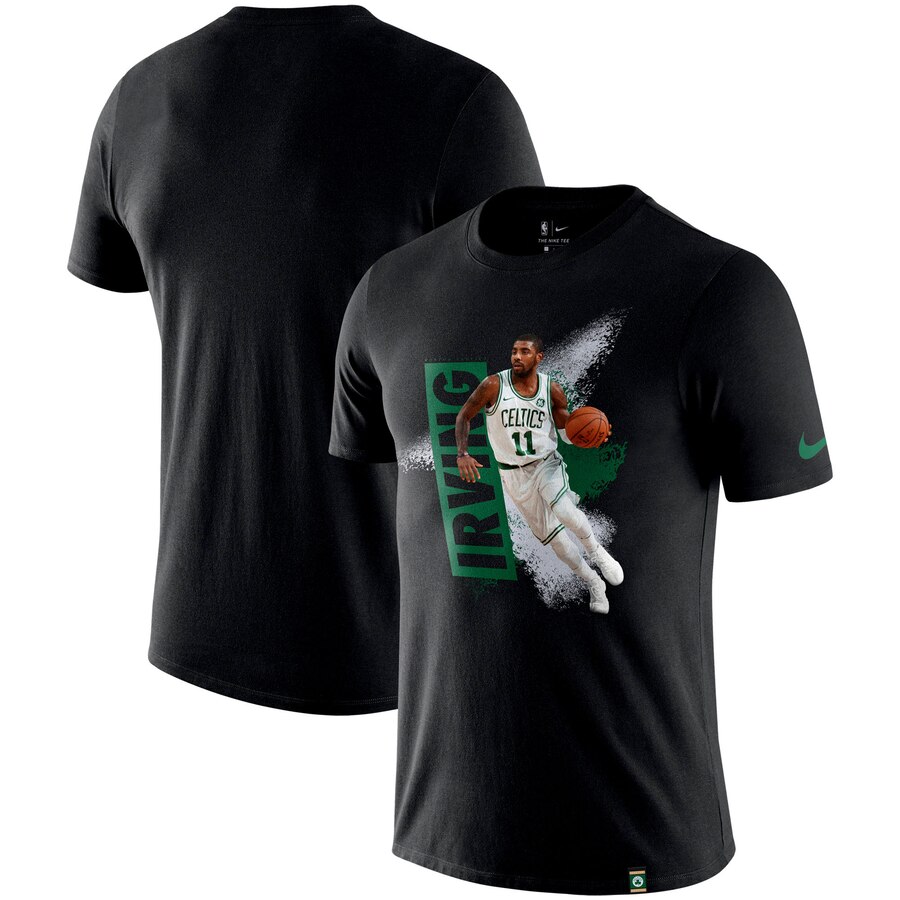 Kyrie Irving Boston Celtics Nike Mezzo Player Performance T-Shirt Black