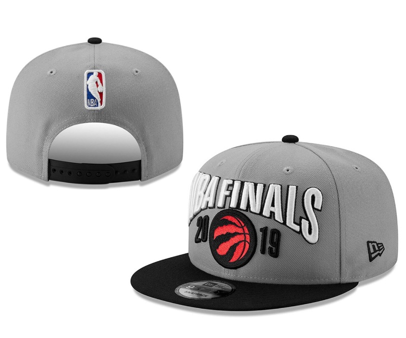 Raptors Team Logo Gray Adjustable Hat YD