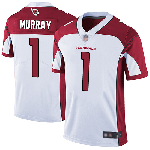 Nike Cardinals 1 Kyler Murray White 2019 NFL Draft First Round Pick Vapor Untouchable Limited Jersey