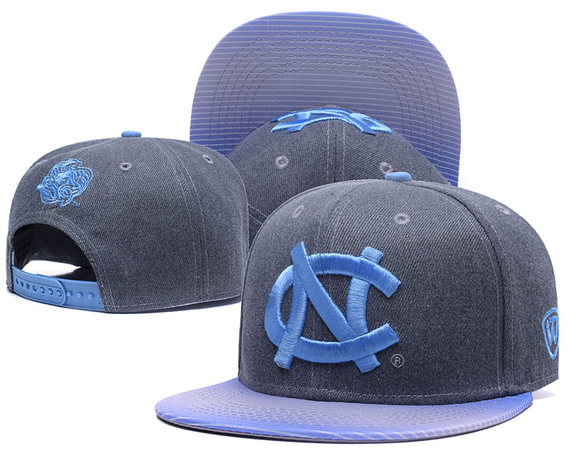 North Carolina Tar Heels Team Logo Gray Adjustable Hat GS