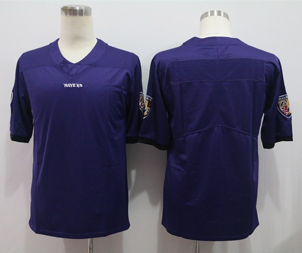 Nike Ravens Blank Purple Vapor Untouchable Limited Jersey
