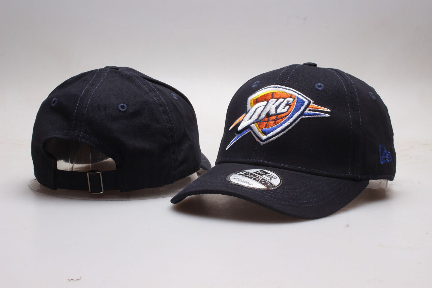Thunder Team Logo Black Peaked Adjustable Hat YP