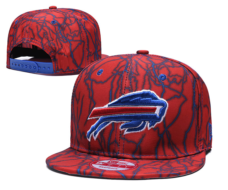 Bills Team Logo Red Adjustable Hat TX