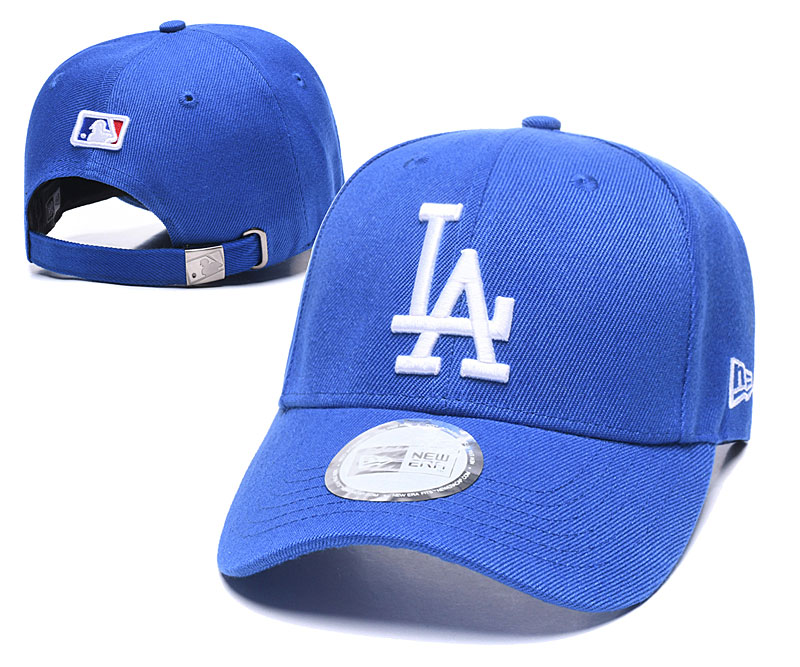 Dodgers Fresh Logo Royal Peaked Adjustable Hat TX