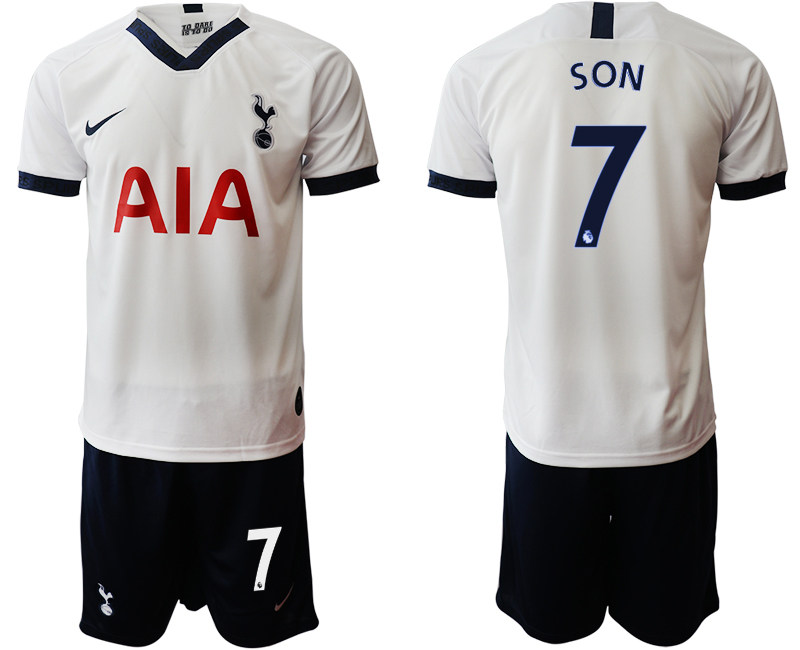 2019-20 Tottenham Hotspur 7 SON Home Soccer Jersey