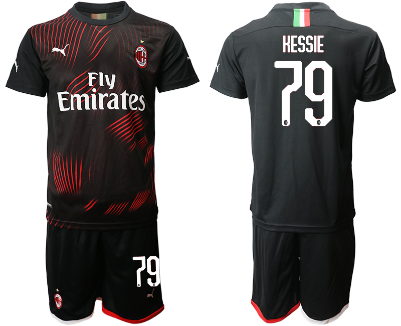 2019-20 AC Milan 79 KESSIE Third Away Soccer Jersey