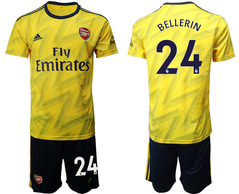 2019-20 Arsenal 24 BELLERIN Away Soccer Jersey