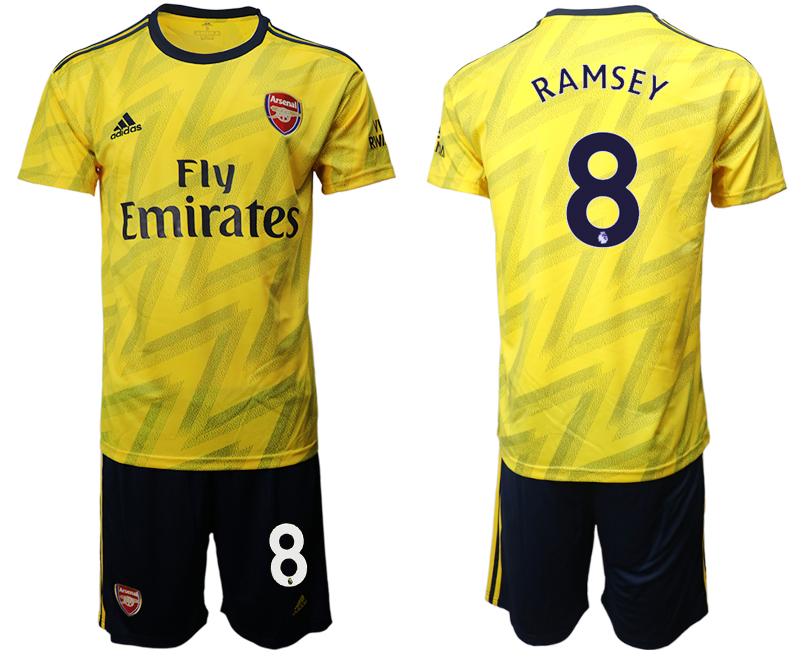 2019-20 Arsenal 8 RAMSEY Away Soccer Jersey