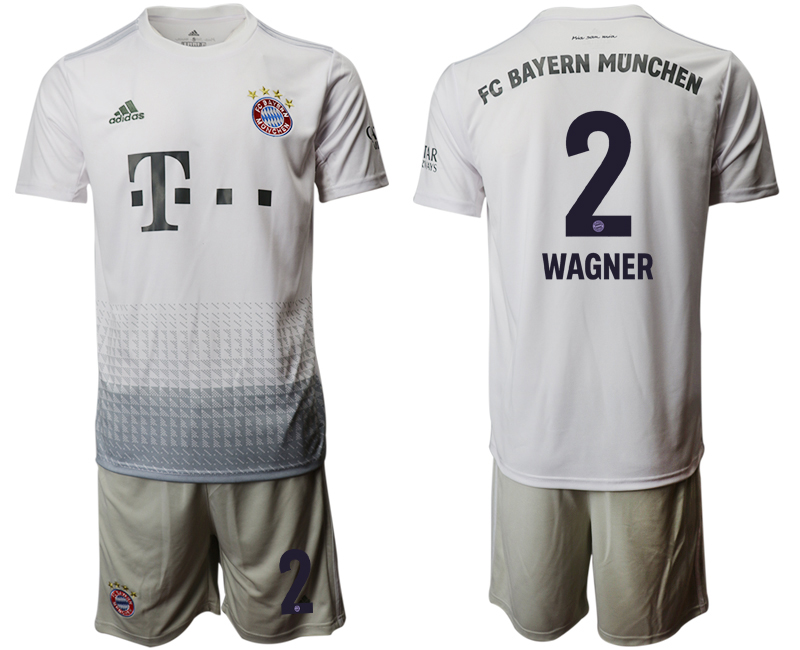 2019-20 Bayern Munich 2 WAGNER Away Soccer Jersey