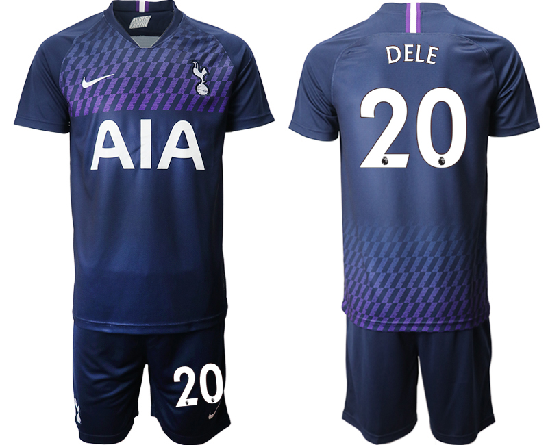 2019-20 Tottenham Hotspur 20 DELE Away Soccer Jersey
