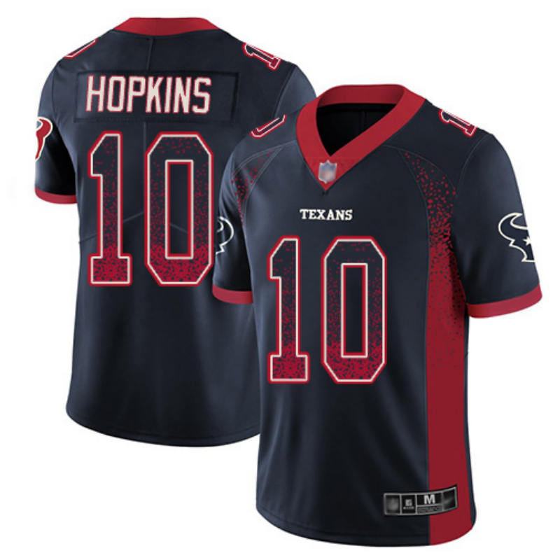 Nike Texans 10 DeAndre Hopkins Black Drift Fashion Limited Jersey
