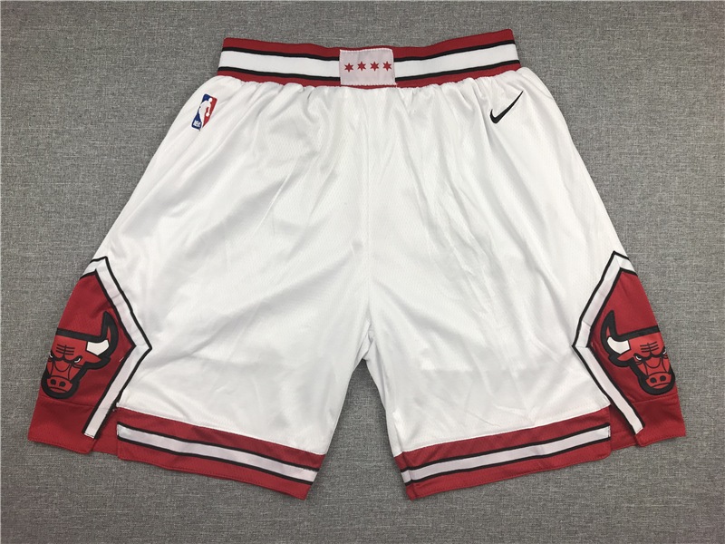 Bulls White Nike Shorts