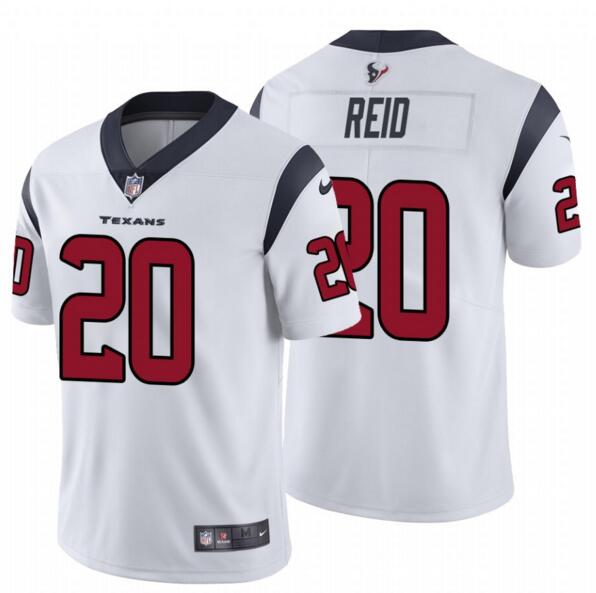 Nike Texans 20 Justin Reid White Vapor Untouchable Limited Jersey