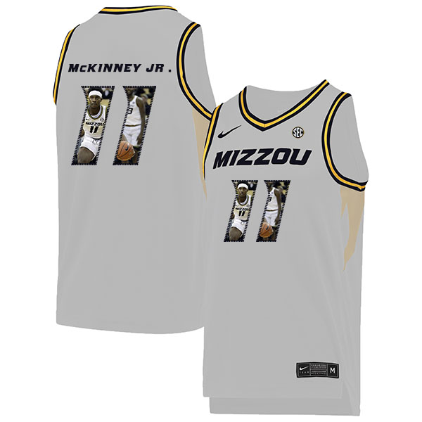 Missouri Tigers 11 Mario McKinney Jr. White Fashion College Basketball Jersey.jpeg