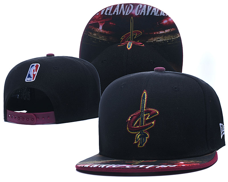 Cavaliers Team Logo Black Adjustable Hat LH