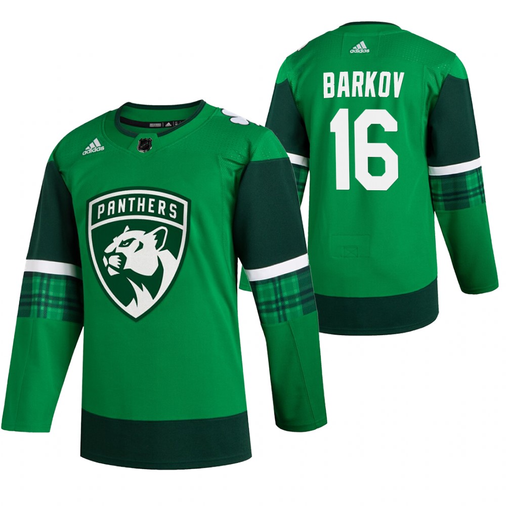 Panthers 16 Aleksander Barkov Green 2020 Adidas Jersey.jpeg