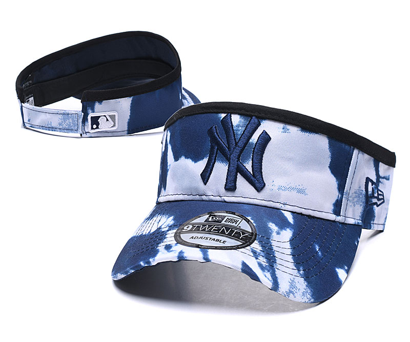Yankees Logo Smoke Adjustable Visor Hat YD