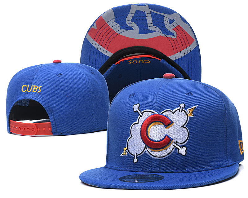 Cubs Fresh Logo Royal Adjustable Hat GS