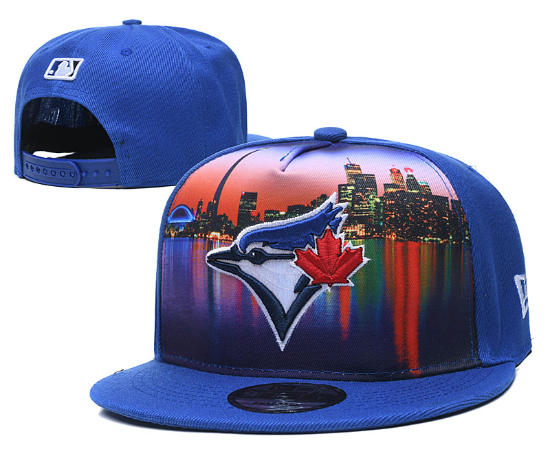Blue Jays Team City Logo Royal Adjustable Hat YD