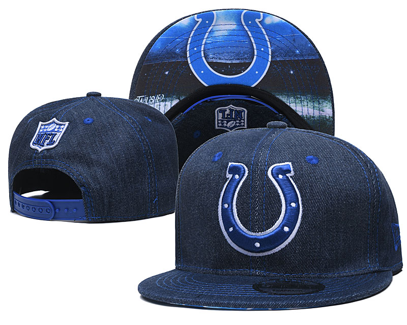 Colts Team Logo Navy Established Adjustable Hat YD
