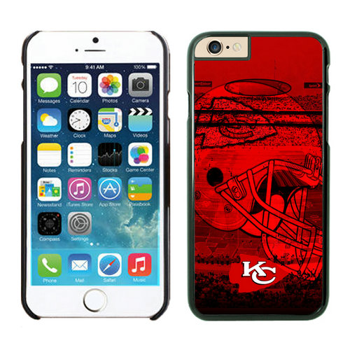 Kansas City Chiefs iPhone 6 Plus Cases Black26