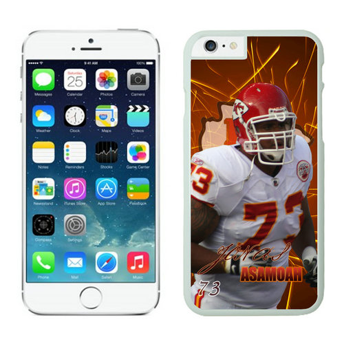 Kansas City Chiefs iPhone 6 Plus Cases White