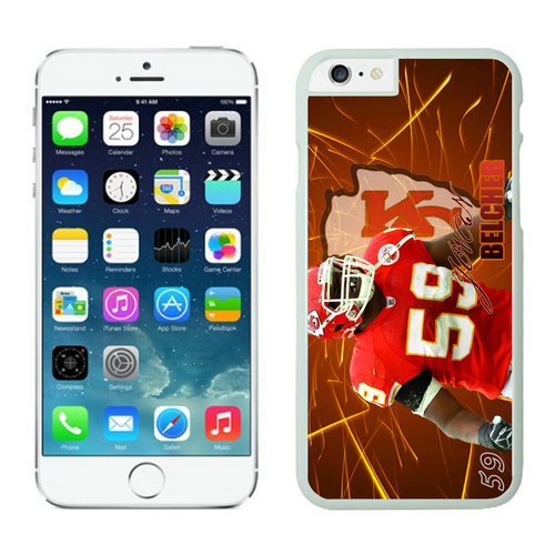 Kansas City Chiefs iPhone 6 Cases White3