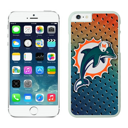 Miami Dolphins iPhone 6 Plus Cases White3
