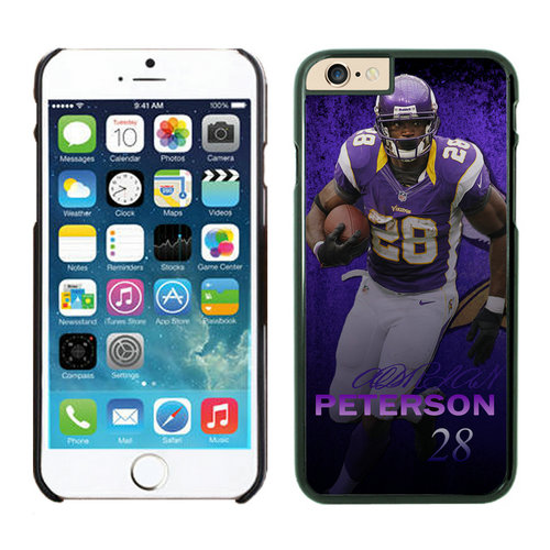 Minnesota Vikings iPhone 6 Cases Black