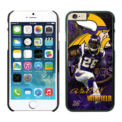 Minnesota Vikings iPhone 6 Cases Black3