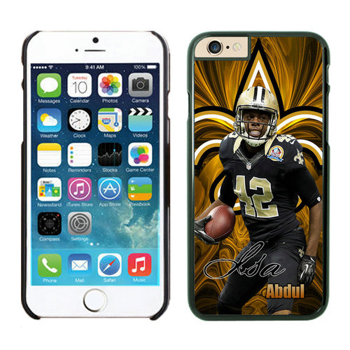New Orleans Saints iPhone 6 Cases Black23