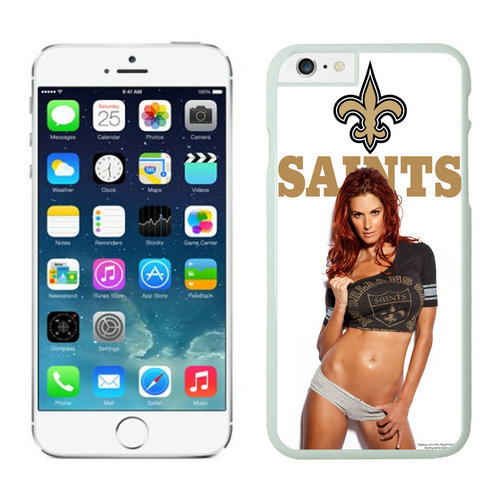 New Orleans Saints iPhone 6 Plus Cases White14