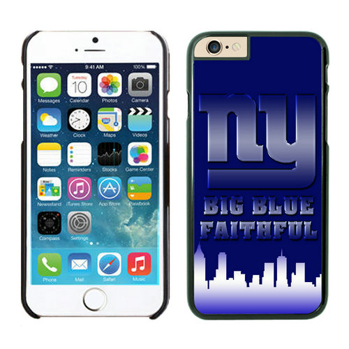 New York Giants iPhone 6 Plus Cases Black26