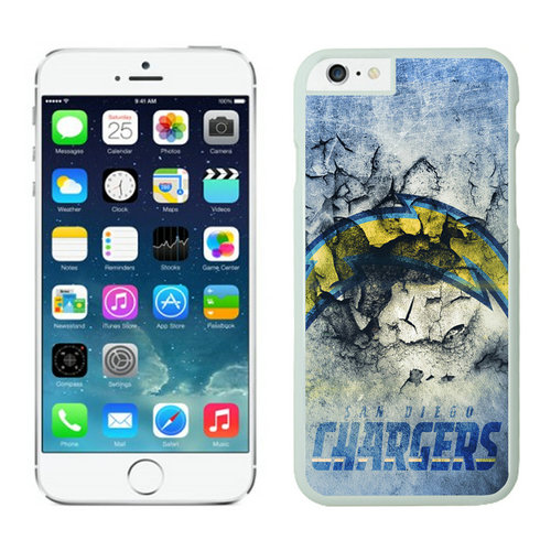 San Diego Chargers iPhone 6 Plus Cases White2