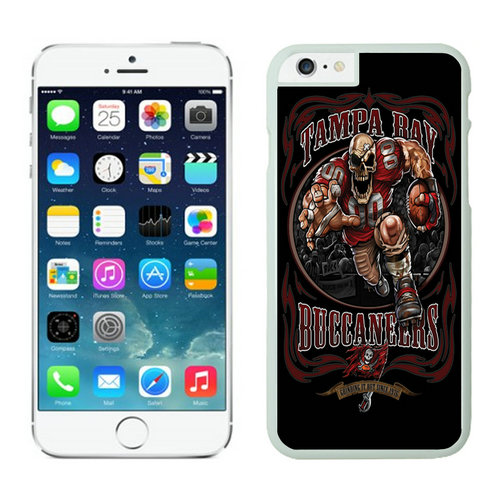Tampa Bay Buccaneers iPhone 6 Plus Cases White8