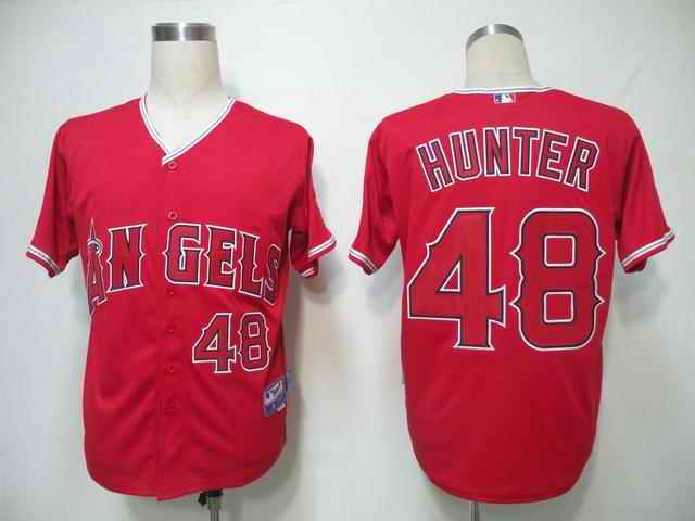 Angels 48 Hunter Red Jerseys